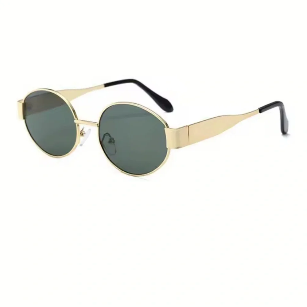 Retro Trendy Famous Green Sunglasses